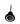 HEADLIGHT KNOB PULL LATER STYLE BLACK SCOUT-TERRA- TRAVELER